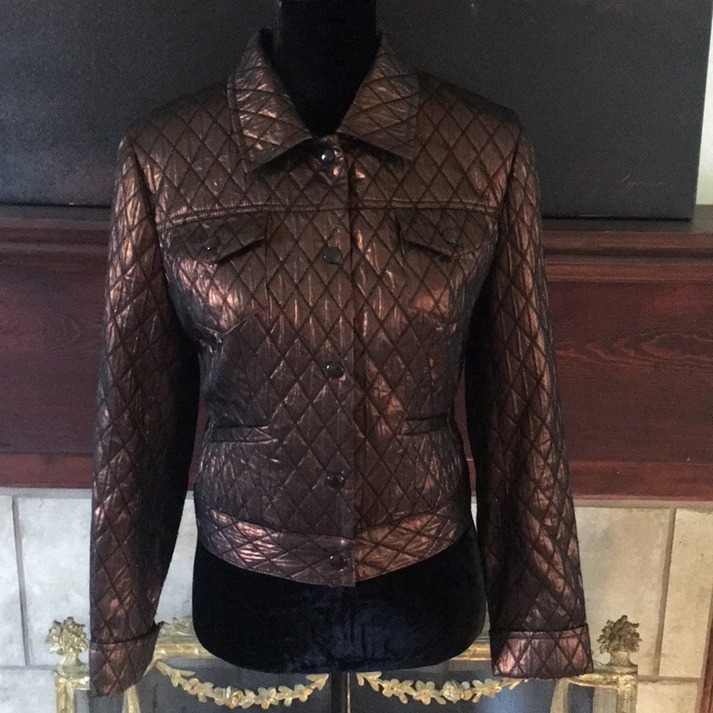 🦊 Donna Degnan copper jacket.